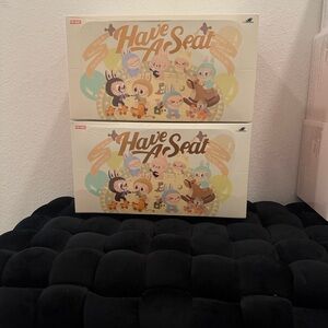 Labubu- Pop Mart Have A Seat Collectible Set